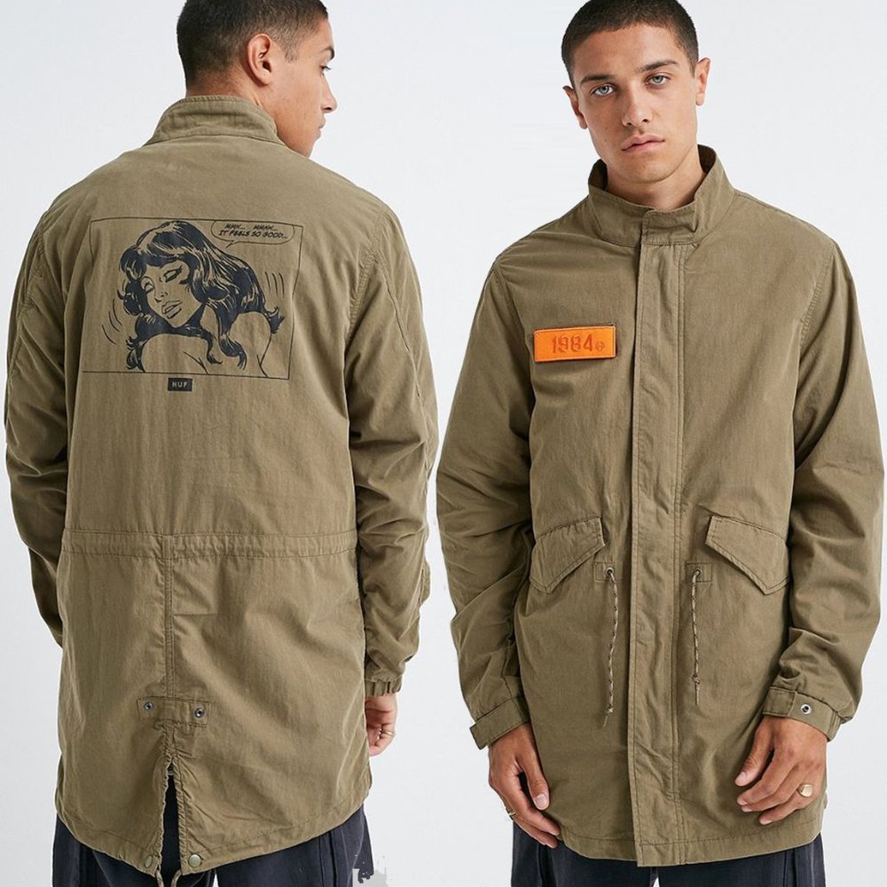 HUF Fishtail Parka - Picture 2 of 8